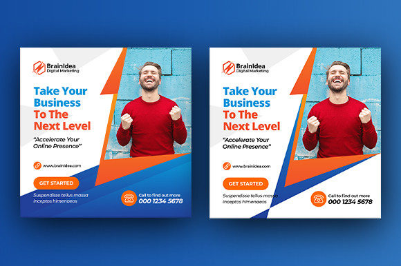 Corporate Business Social Media Post & Banner Templates