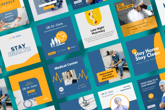 Medical Canva Instagram Template: Your Instant Social Media Kit