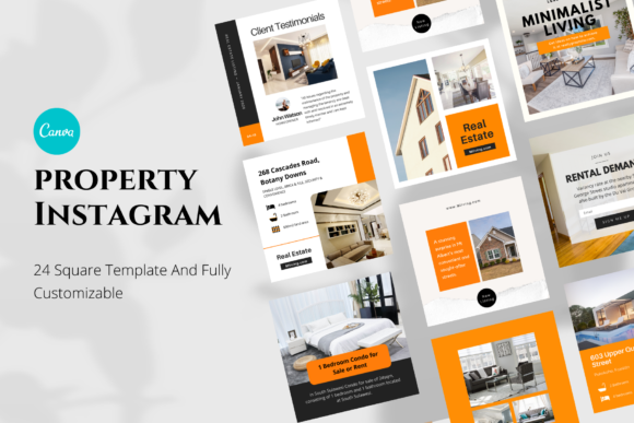 Property Canva Instagram Template: Your Instant Design Kit
